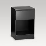 Image of Basix Bedside Table - Black