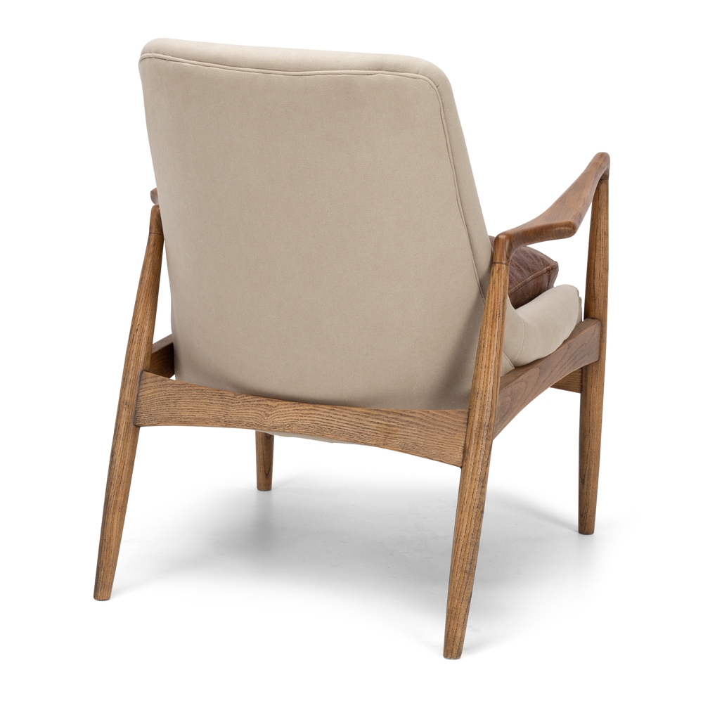 Image of Steiner Armchair - Cement Canvas