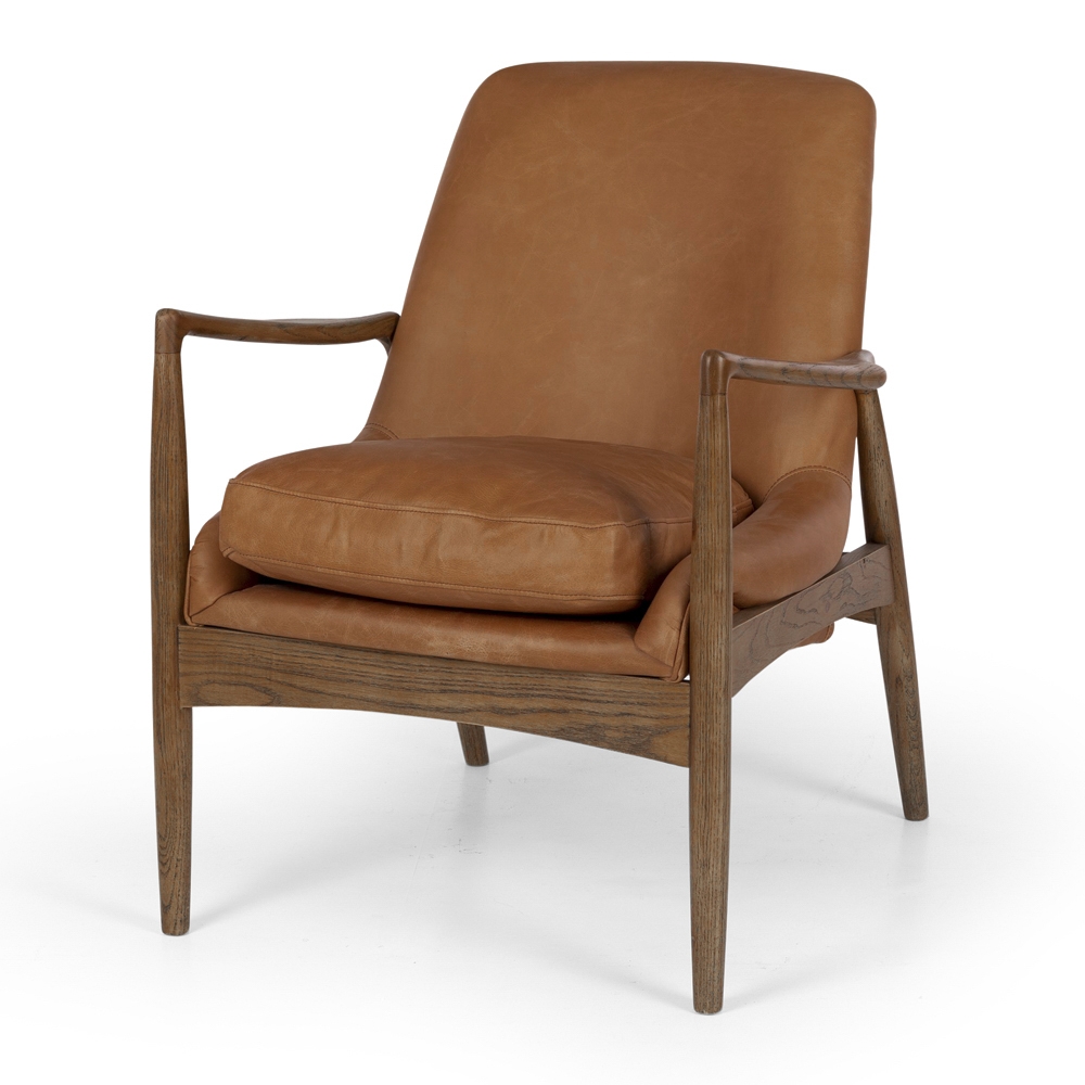 Image of Steiner Armchair - Cognac Leather