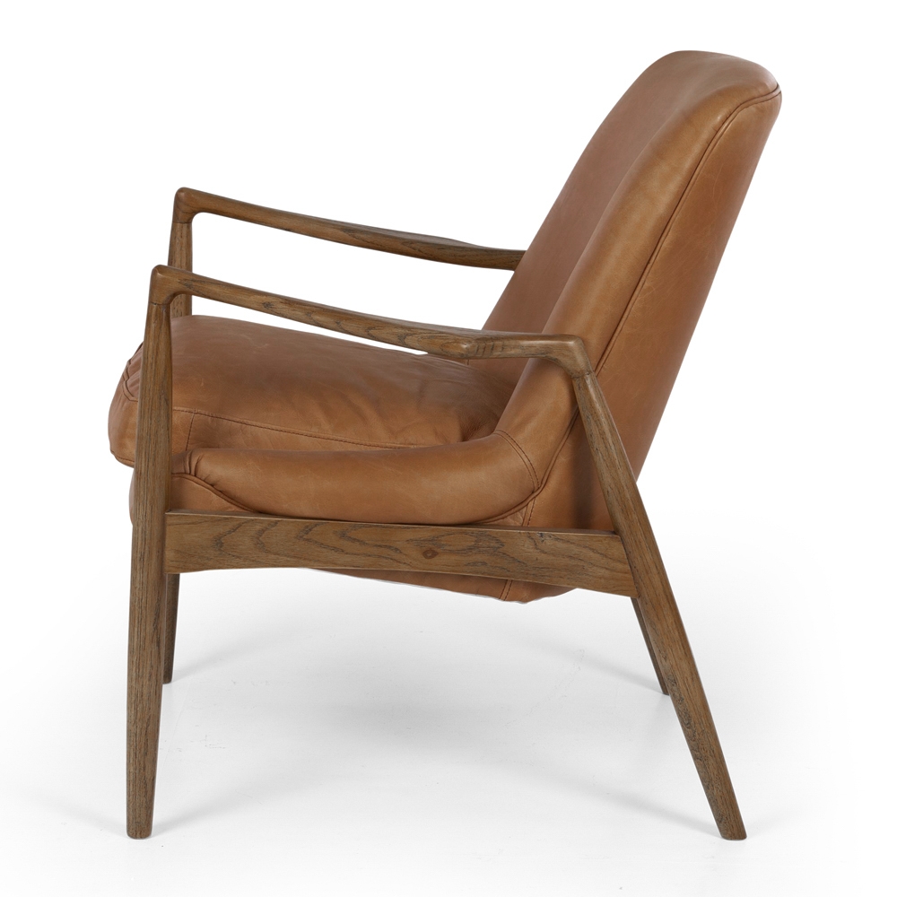 Image of Steiner Armchair - Cognac Leather