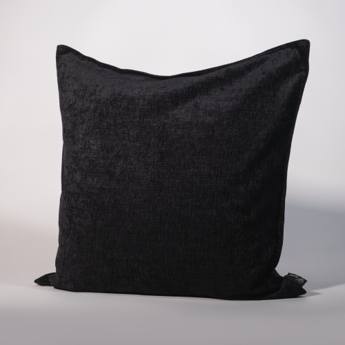 DreamTicket Oxford Euro Cushion Cover - Black Sand