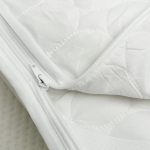 Image of DreamGreen Quilted Mattress Protector Corner Strap - Split & Zip