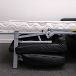 Image of Makers Single Sofa Bed - Black PU