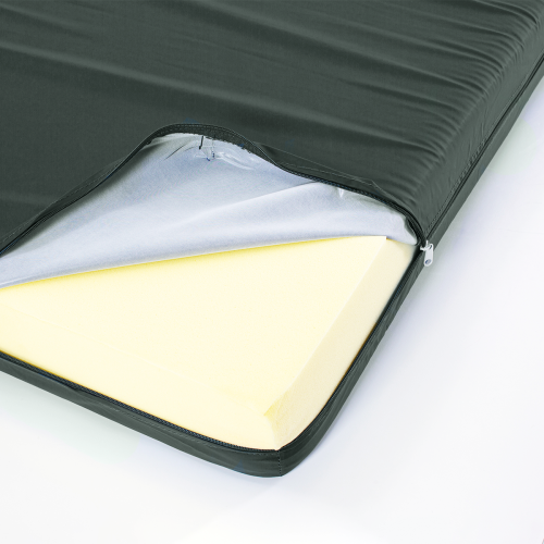 Makers Foam Mattress with Waterproof & Fire Retardant Cover - Single (Kombu Green)