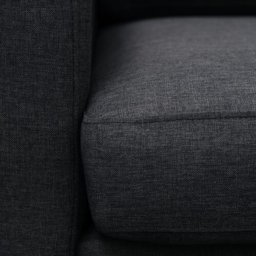 Makers Gregor Fabric 2 Seater Sofa - Charcoal