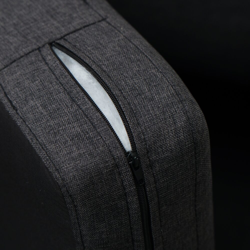 Image of Makers Gregor Fabric 2 Seater Sofa - Charcoal