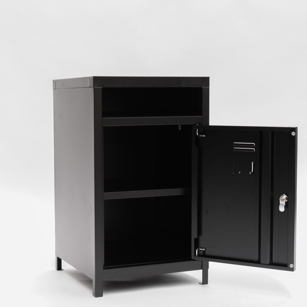 Image of Makers Store-It Bedside Cabinet Black