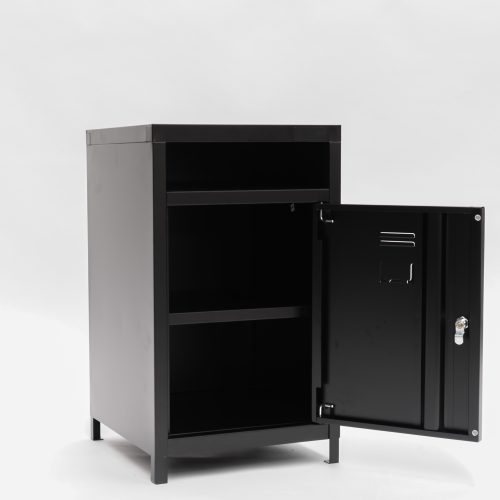 Makers Store-It Bedside Cabinet Black