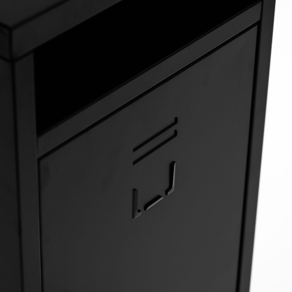 Image of Makers Store-It Bedside Cabinet Black