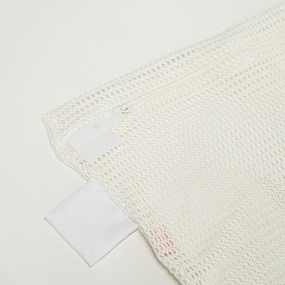 Image of Laundry Bag Mesh White with RFID Tag