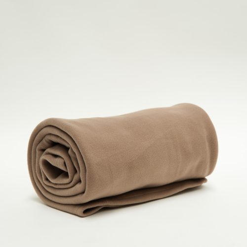 DreamTicket 300gsm Polar Fleece Blanket - Beige