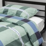 Image of Weavers Studio Duvet Cover Set - Aqua