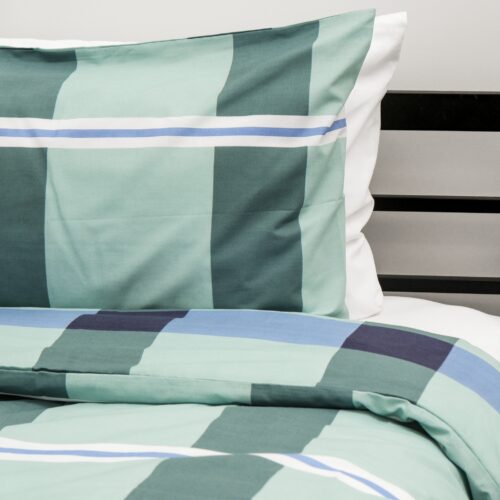 Weavers Studio Duvet Cover Set - Aqua