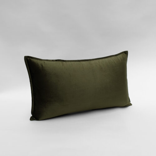 DreamGreen Verve Velvet Cushion Cover Fern - Breakfast