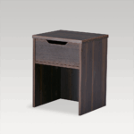 Image of Studio Bedside with Drawer - Dark Oak