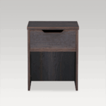 Image of Studio Bedside with Drawer - Dark Oak