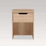 Image of Studio Bedside with Drawer - Oak