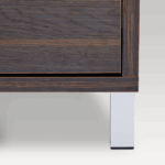 Image of Studio Tallboy 4 Drawer - Dark Oak