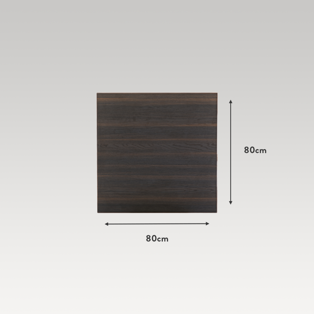 Image of Studio Dining Table - Dark Oak