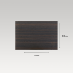 Image of Studio Dining Table - Dark Oak