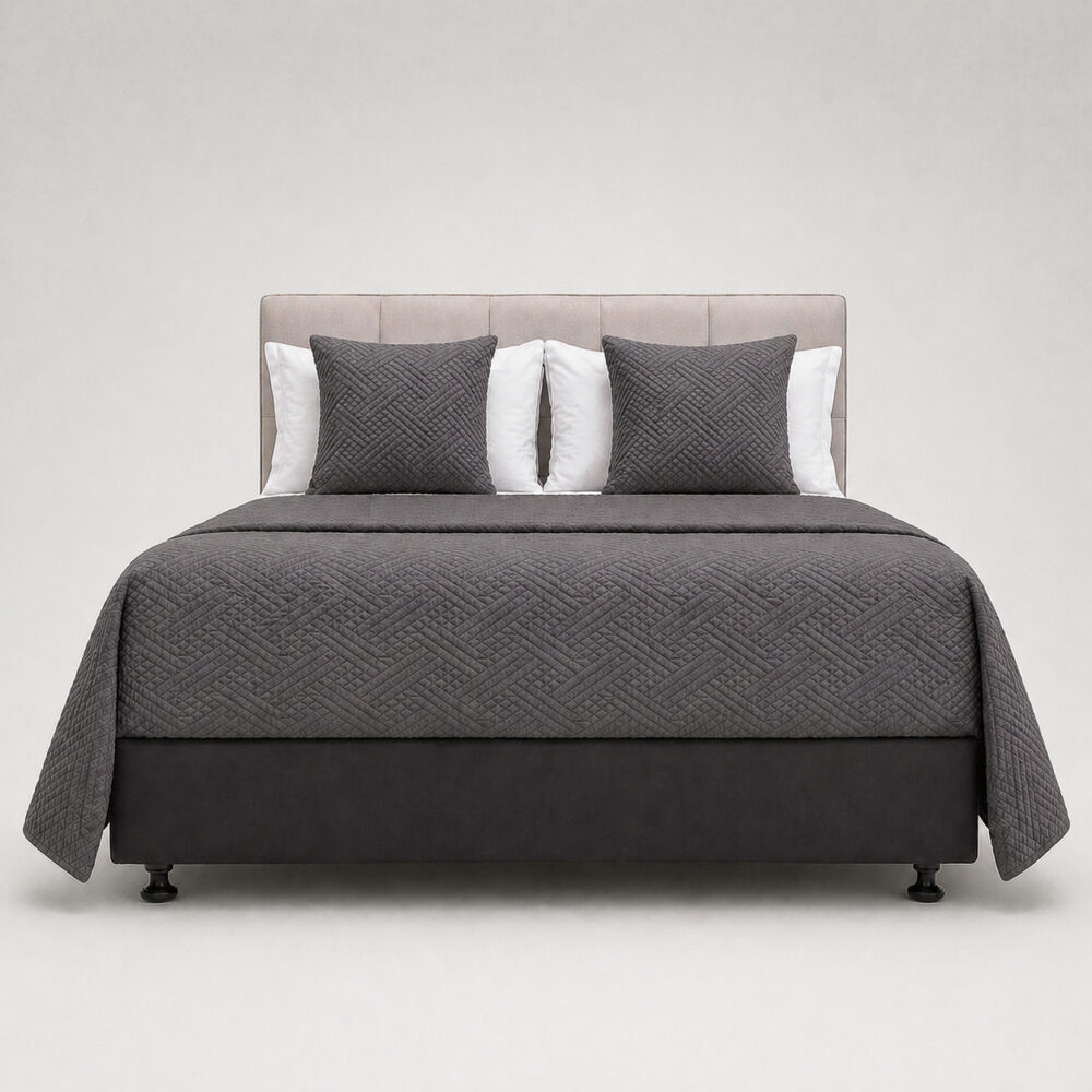 Image of DreamGreen Amora Bedcover - Charcoal