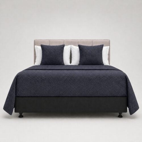 DreamGreen Amora Bedcover - Navy