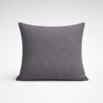 Image of DreamGreen Amora Cushion Cover Charcoal - Square