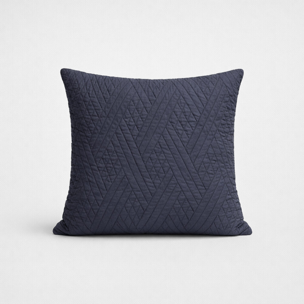 Image of DreamGreen Amora Cushion Cover Navy - Square