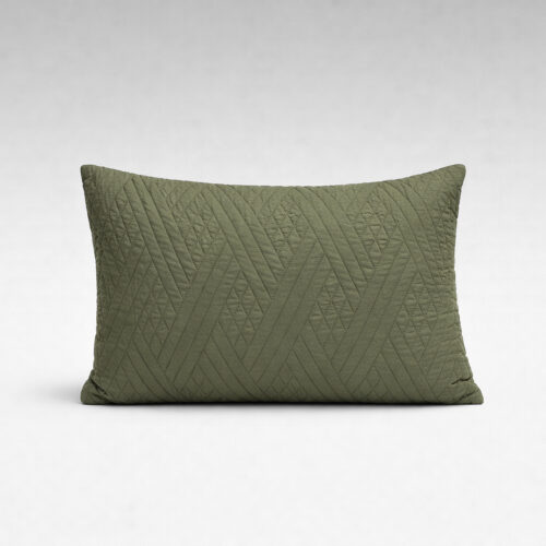 DreamGreen Amora Cushion Cover Olive - Oblong