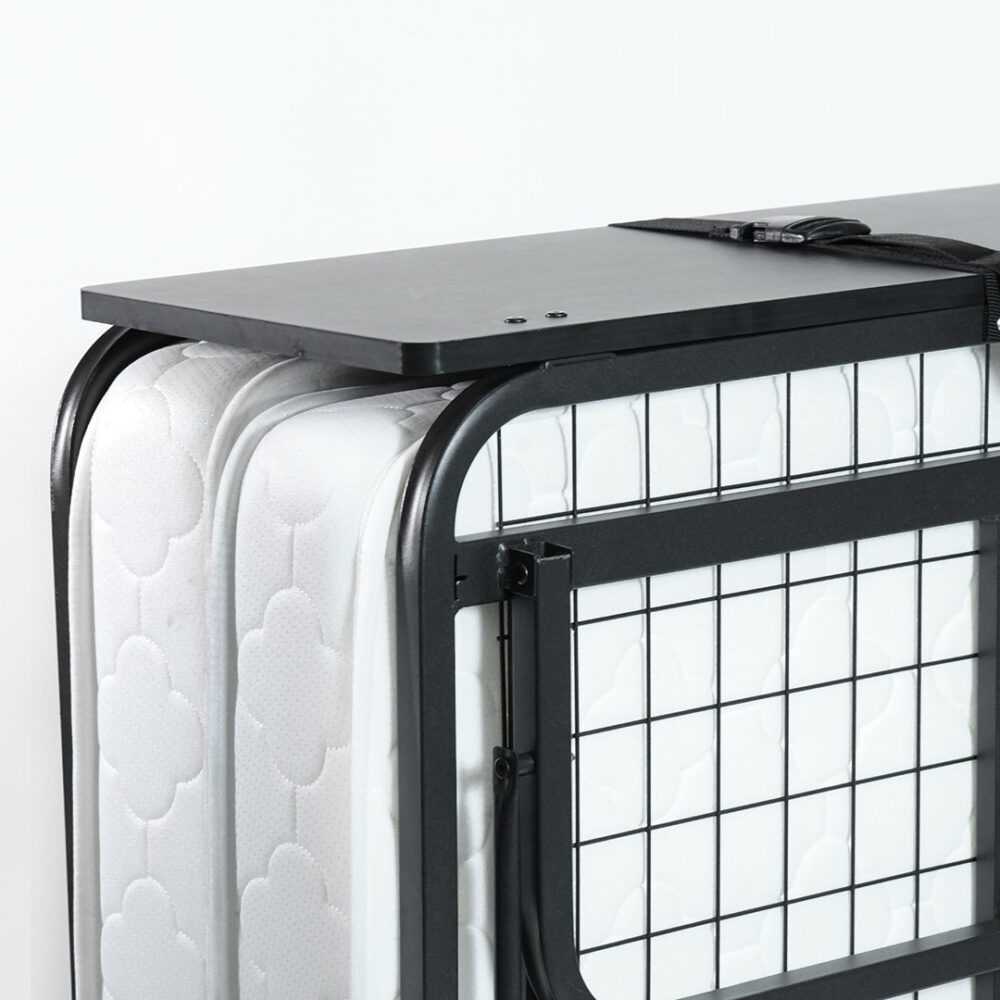 Image of Makers UrbanSteel Folding Rollaway Bed Frame - Single