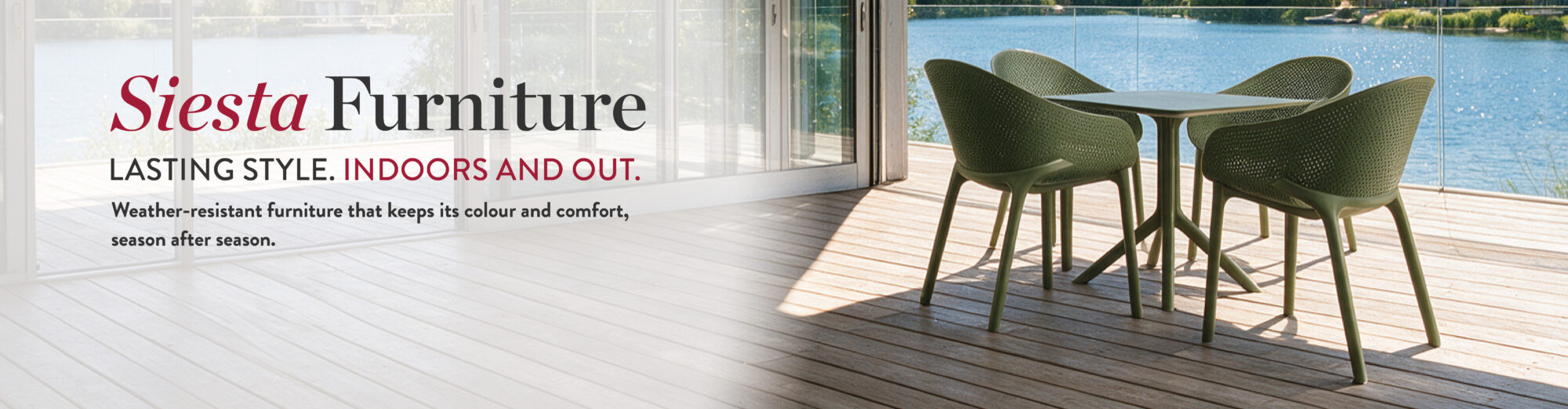 Website Banner Template - Siesta Furniture